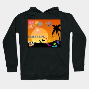 Sunset Life Hoodie